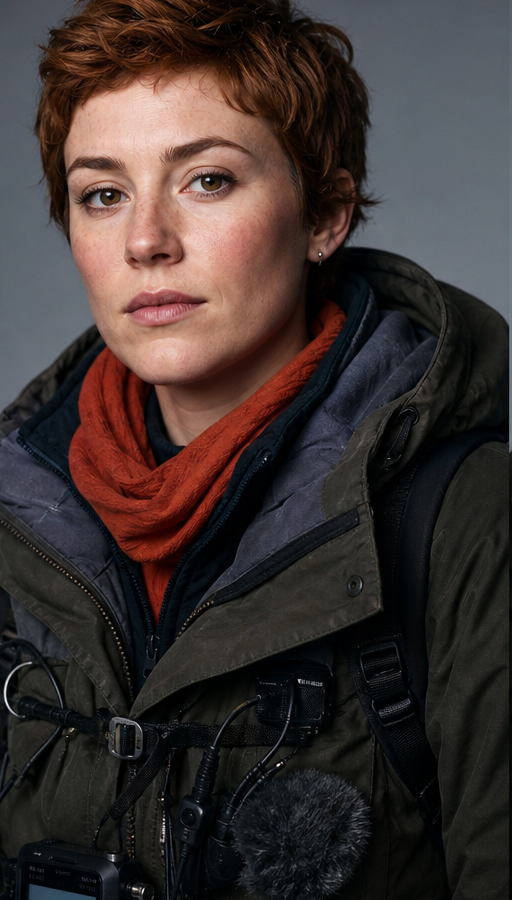 Portrait with a selected face region